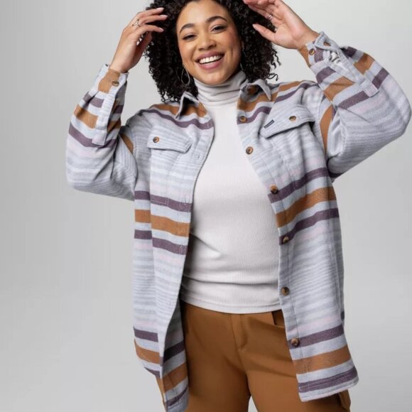 Women's Calico Basin Shirt Jacket - Picture 1 of 5